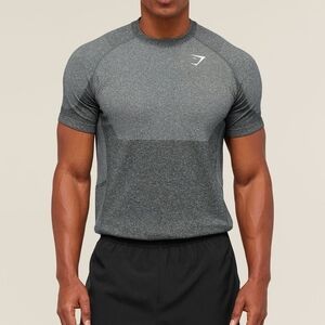 Gymshark Men's Charcoal Performance Tee